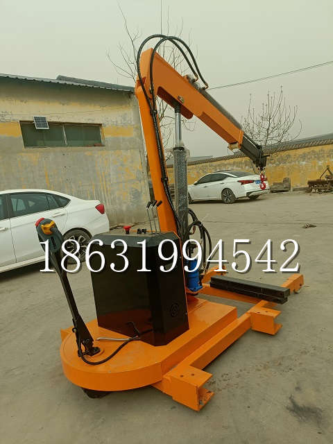 离岛区自卸车厢随车吊 自制轮式四不像起重机 四驱平板吊 5吨 贵盛