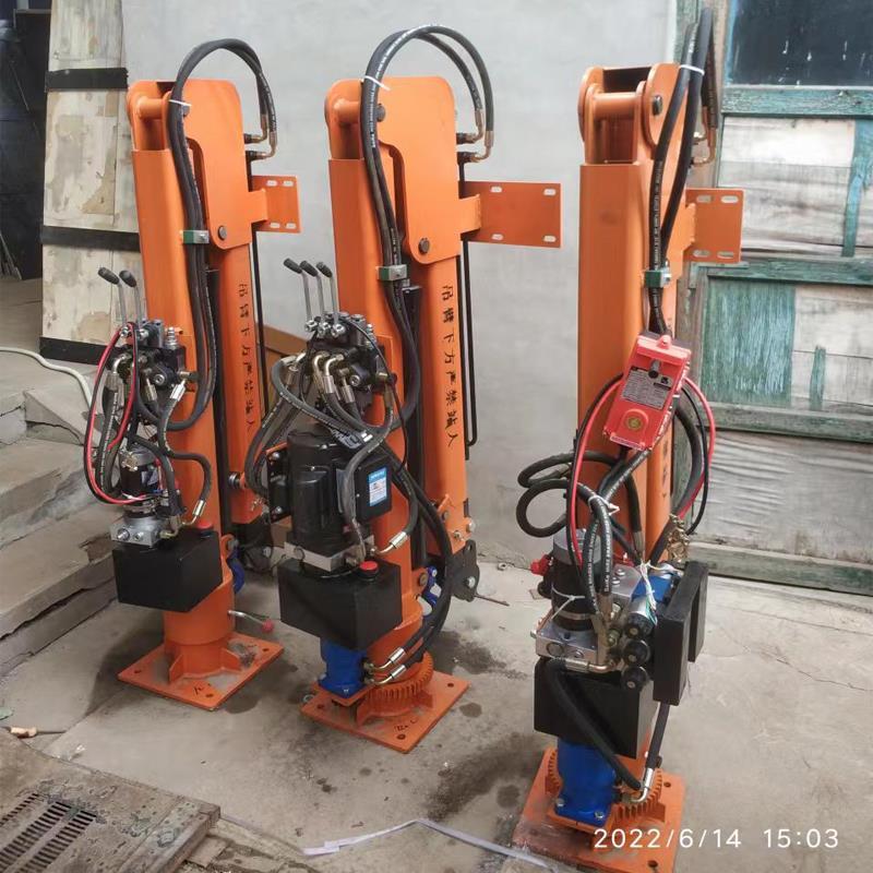 离岛区重汽蓝牌随车吊 3.2吨 国六动力强 液压驱动 农用自卸起重机